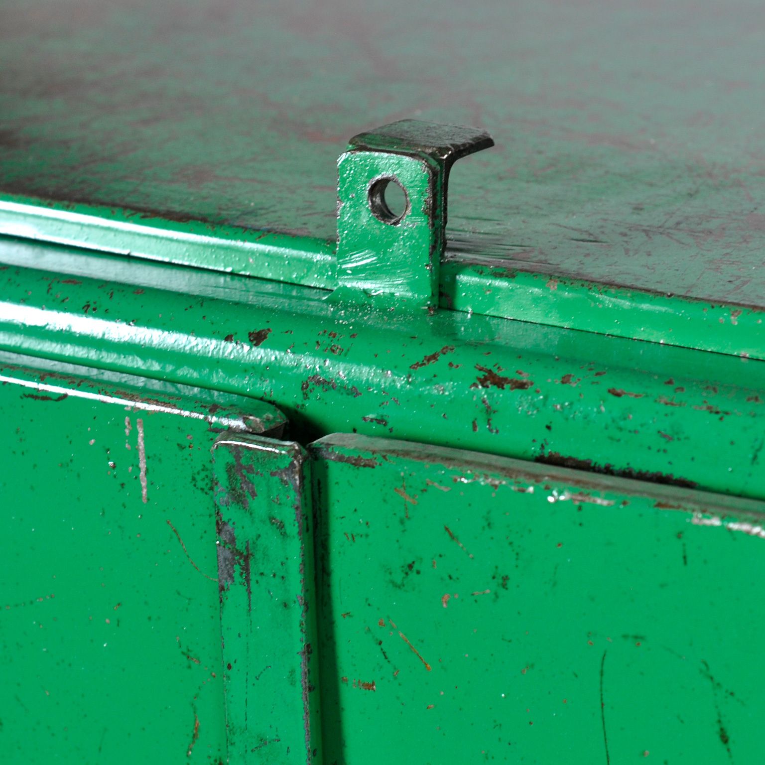 Industrial Iron Cabinet, 1960s photo buy
