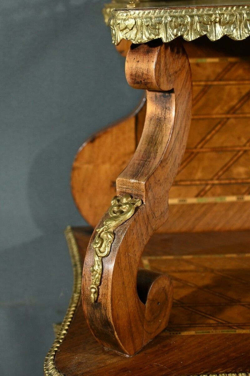 Rosewood Stepped Desk – Part 2, 19th Century photo vintage