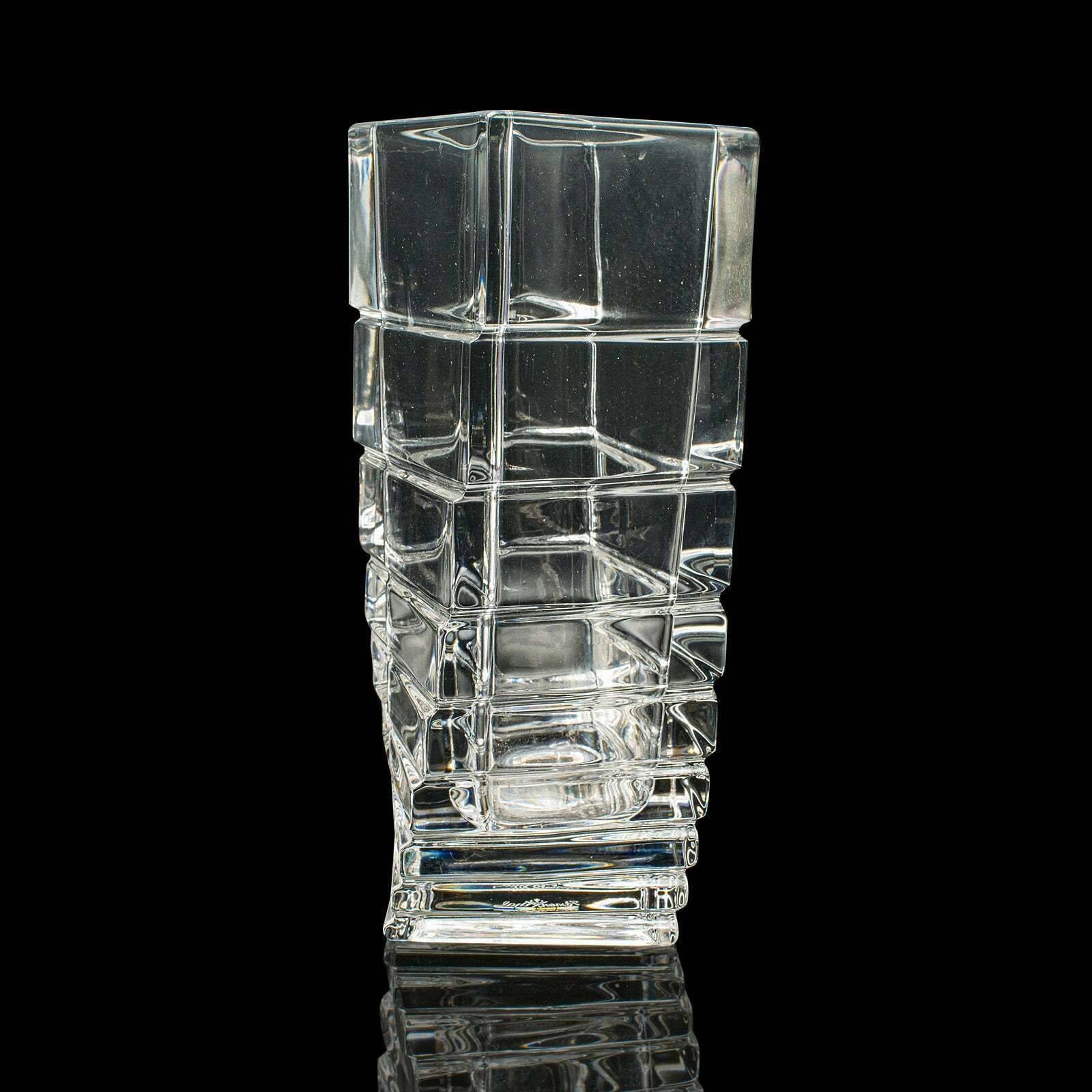 Vintage Set, Vase, Tea Light Duo, German, Art Glass, Flower Sleeve, Circa 1970 photo Home Decor