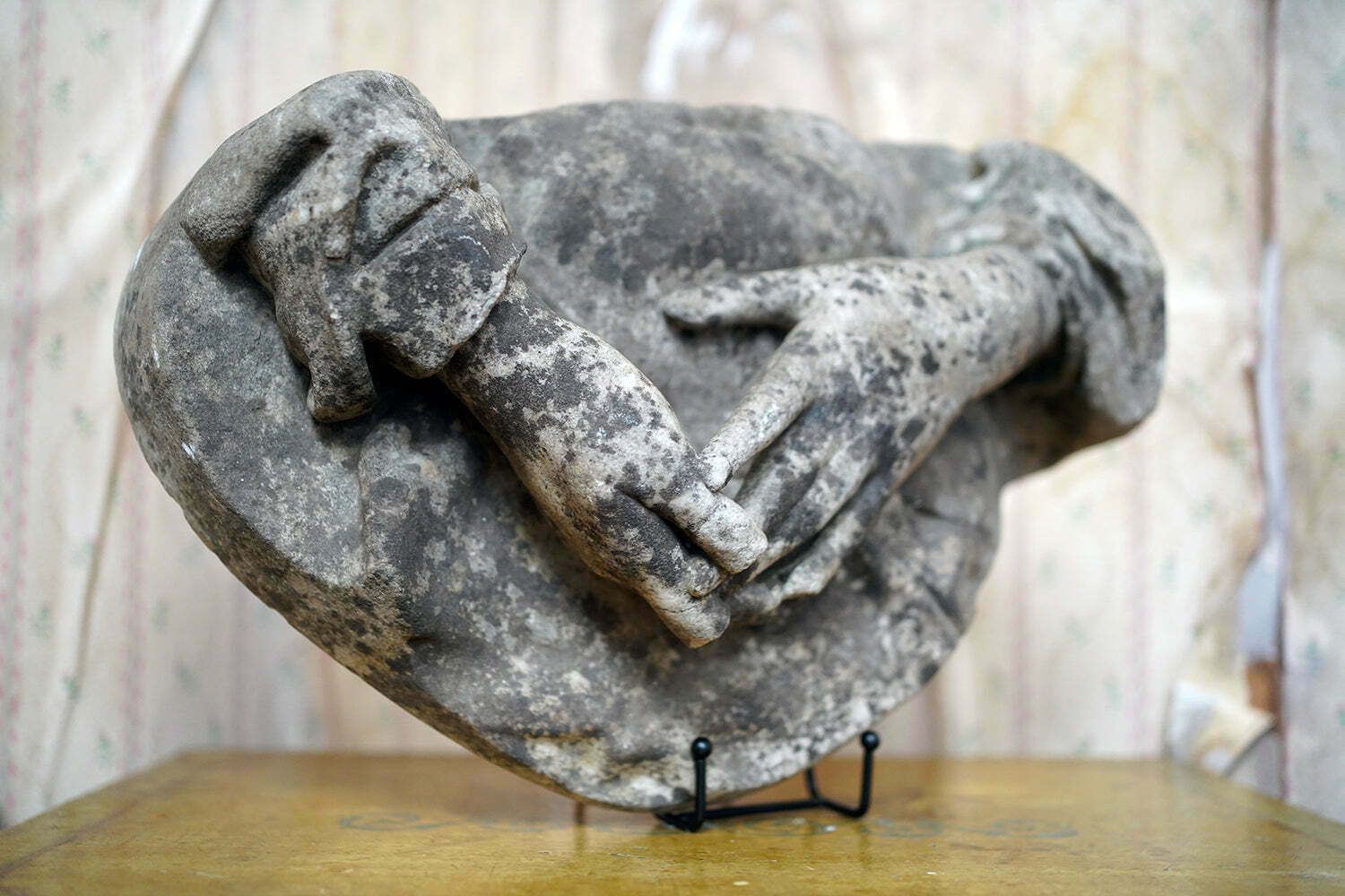 A Finely Carved Marble Study Of A Pair Of Hands By Frederick Hawkins Piercy C.1880 photo 1700.0