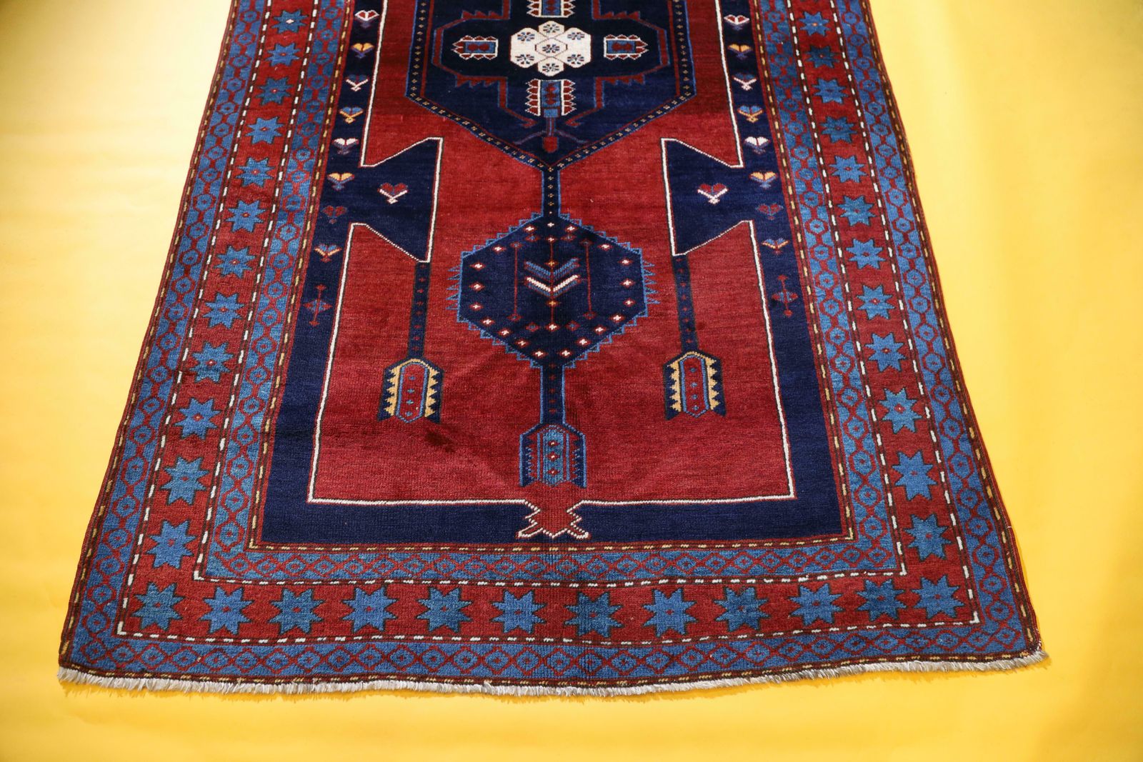 Textiles Rare Antique Rug Caucasian Oriental Rug Handmade Carpet From Shirvan Area Chr56 photo