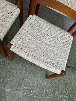 Mid Century Danish Chairs Model 84 By Niels O. Møller For J.L. Møllers, 1960s, Set Of 6 photo Furniture