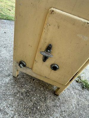 Painted Ice Cabinet By Fülek photo for sale