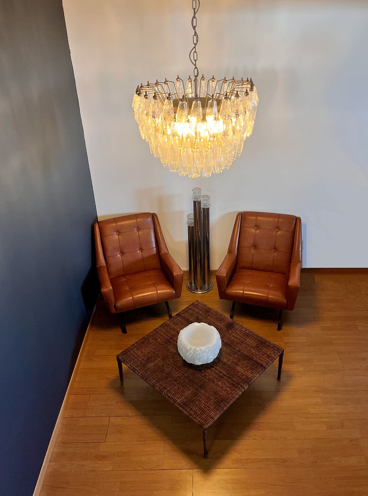 Lighting Amazing Murano Glass Candelier – 111  Poliedri photo