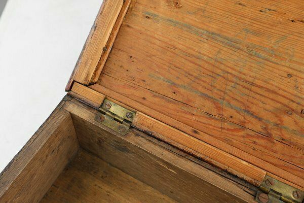 French Art Deco Sewing Box In Sculpted Wood, 1890s photo buy
