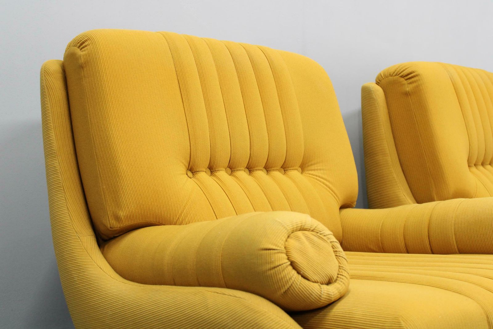 1970s Rare Space Age Pair Of Armchairs , Czechoslovakia photo buy