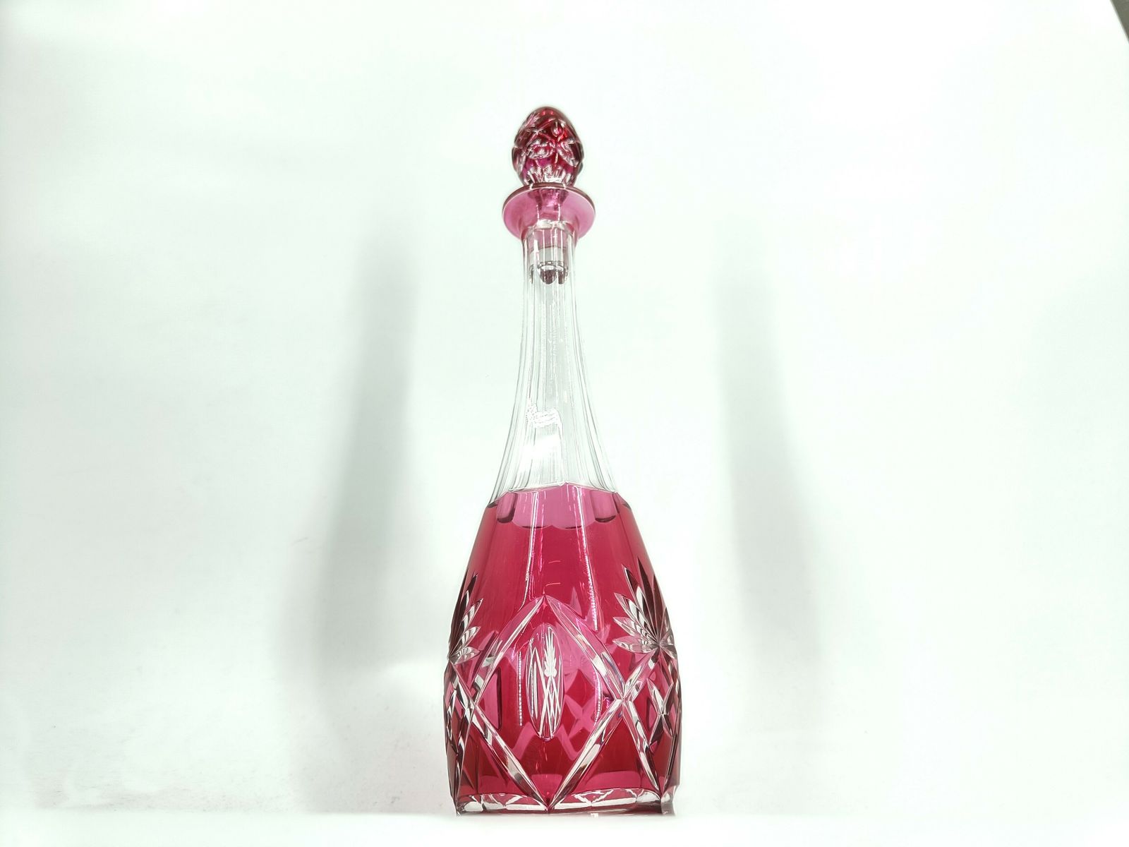 Crystal Caraffe Or Decanters By Val Saint Lambert, 1960s photo vintage