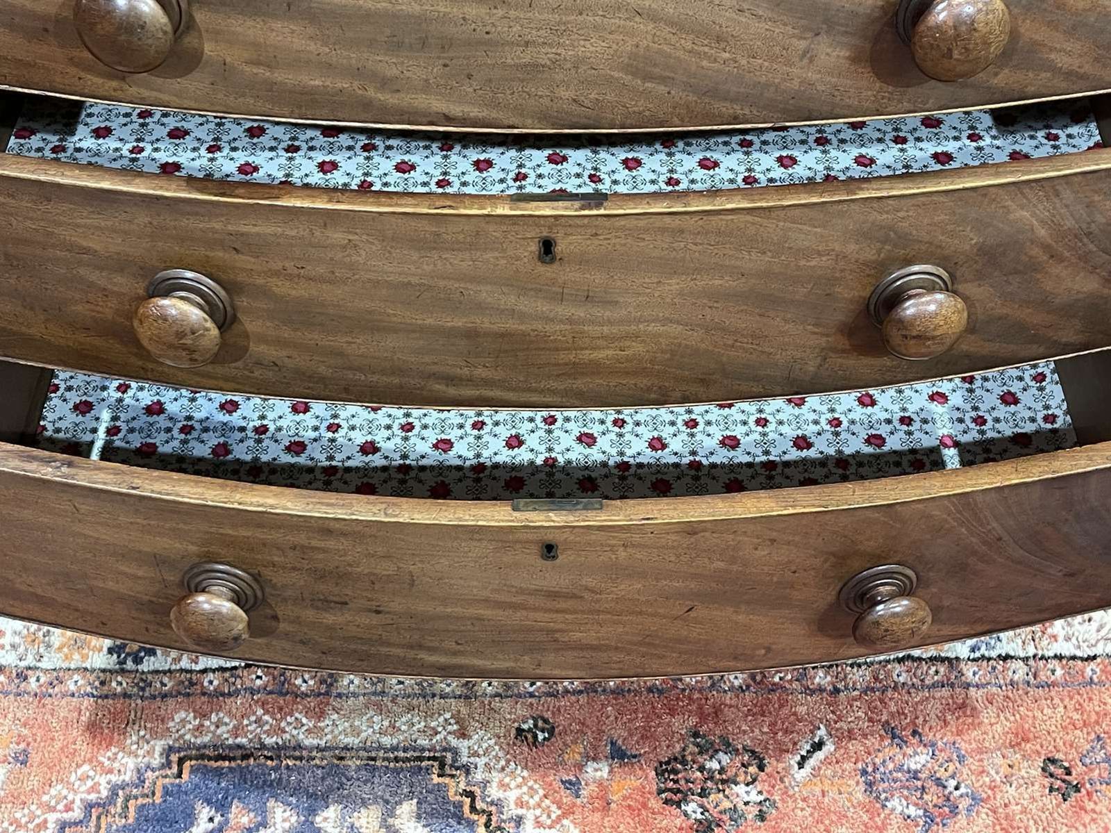 photo buy 19th Century Victorian Mahogany Chest Of Drawers