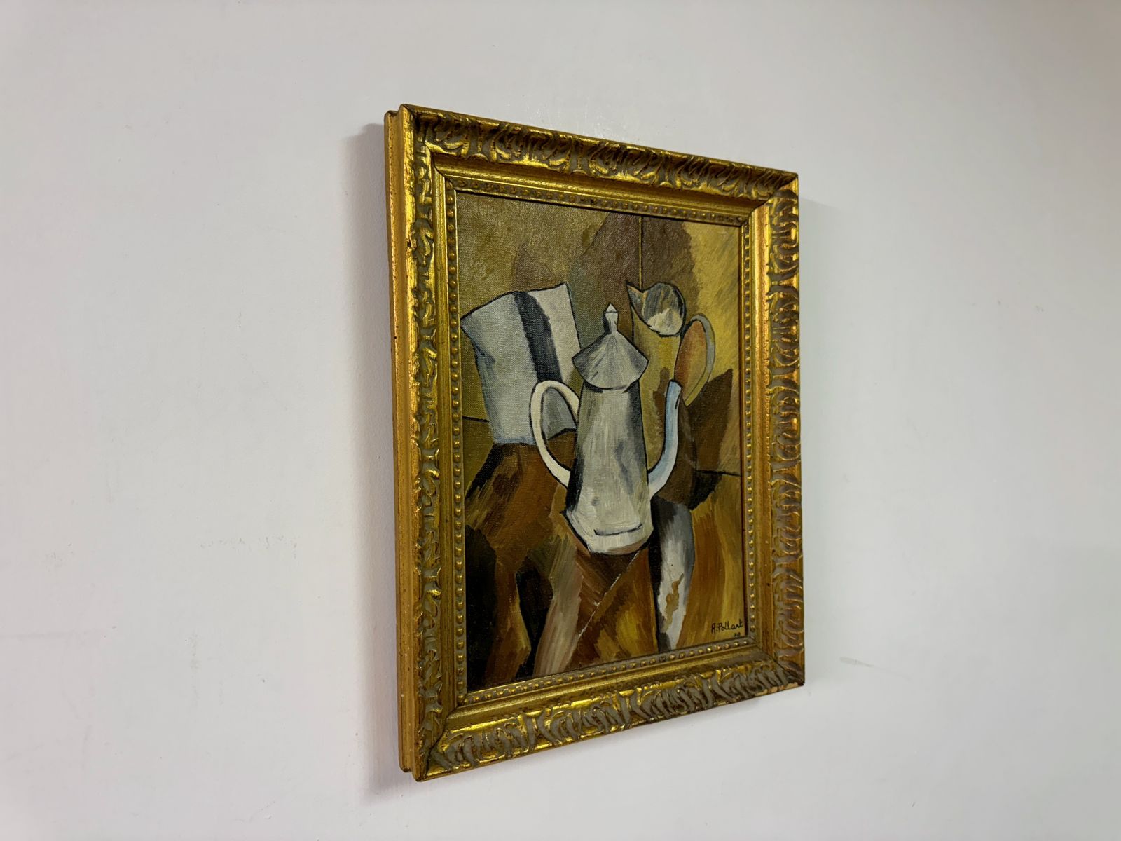 Mid Century Cubist Style Still Life photo furniture