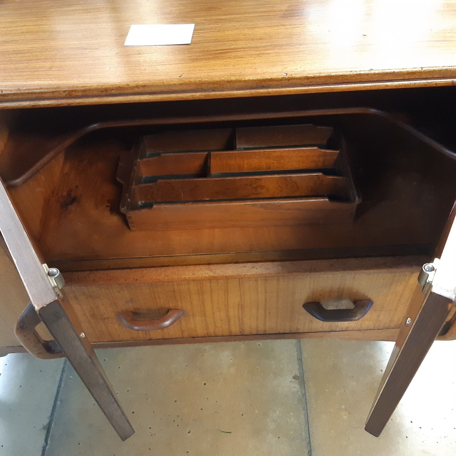 Mid Century G Plan Brandon Oak Range Sideboard photo vintage