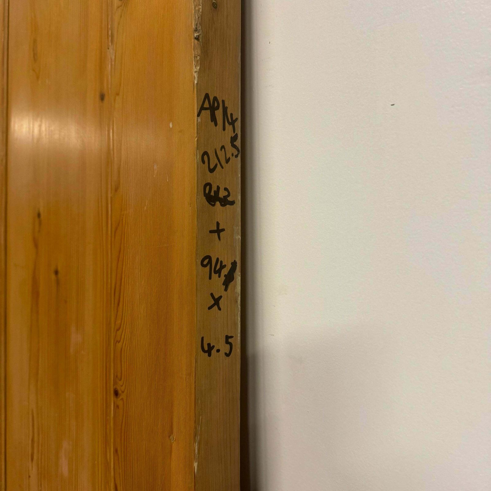 Antique Victorian Pine Door photo vinterior