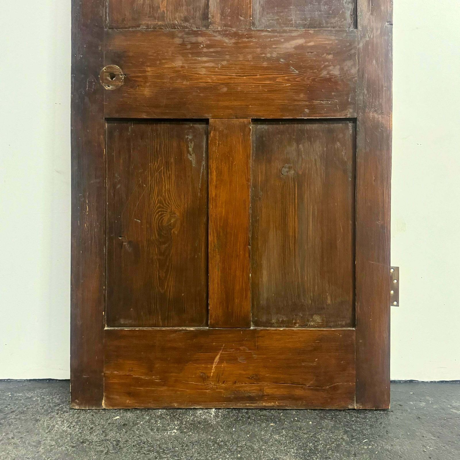 Antique Victorian Pine Door   202.5cm X 79.5cm photo Home Fixtures
