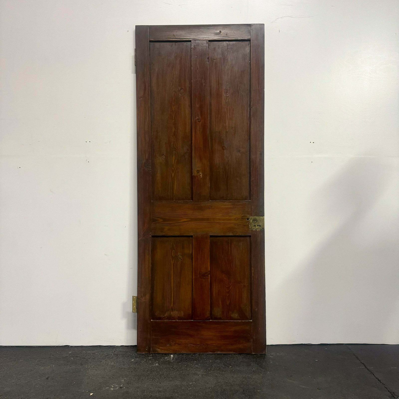 Antique Victorian Pine Door   202.5cm X 79.5cm photo 185.0