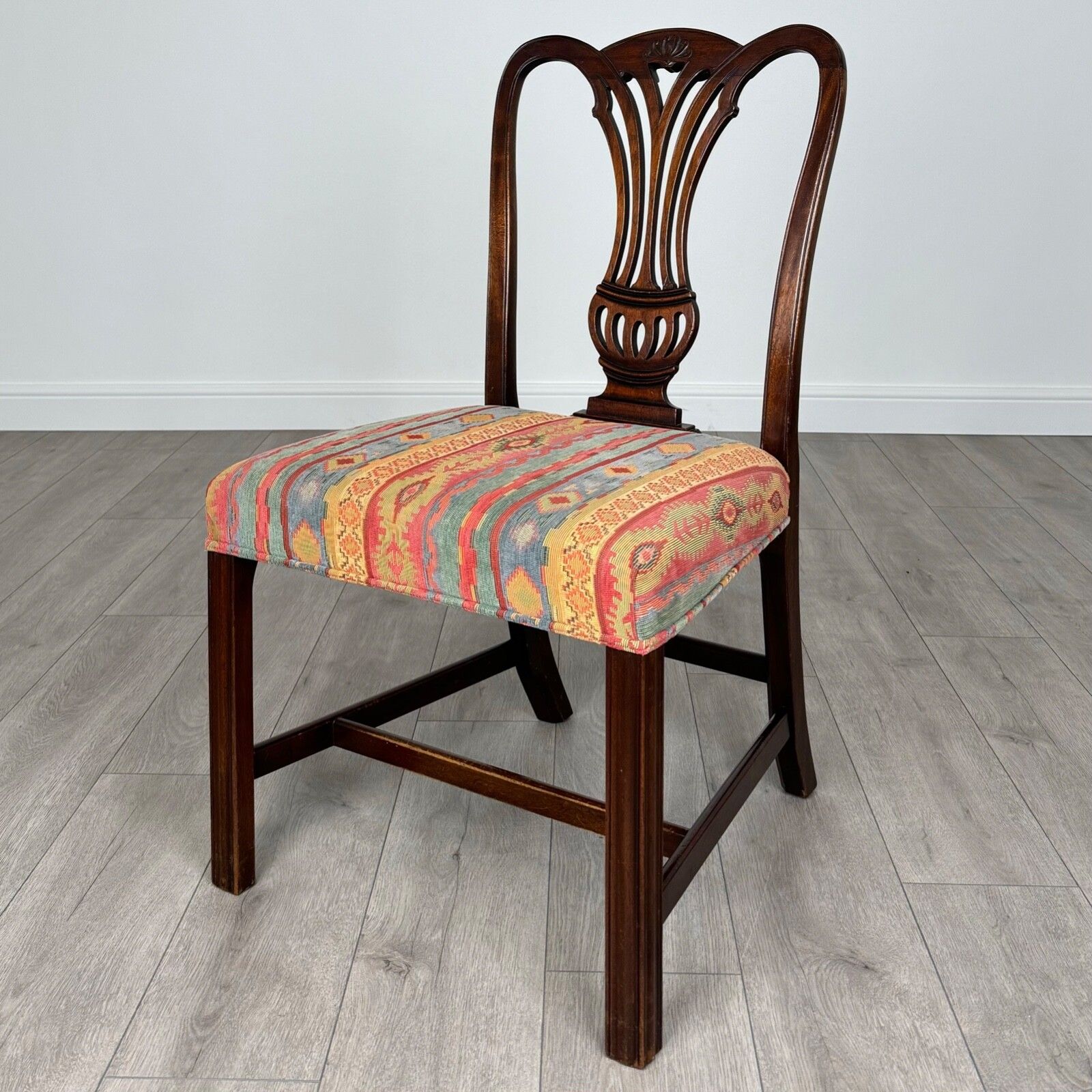 Antique 18th Century Set Of 6 Dining Chair’s In Mahogany photo furniture