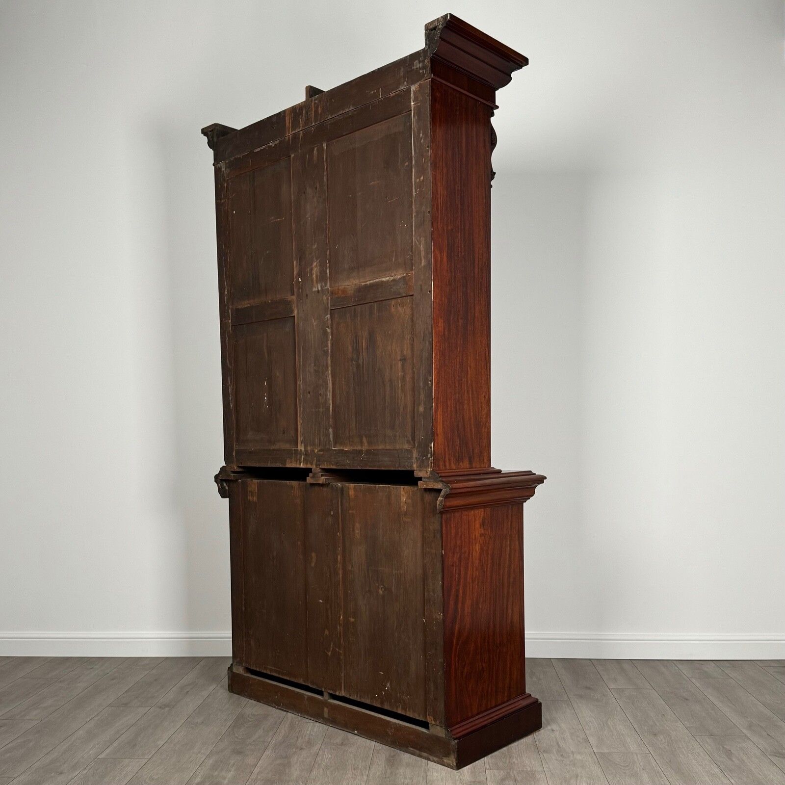 Antique 19th Century Mahogany Bookcase Of Finest Quality photo buy