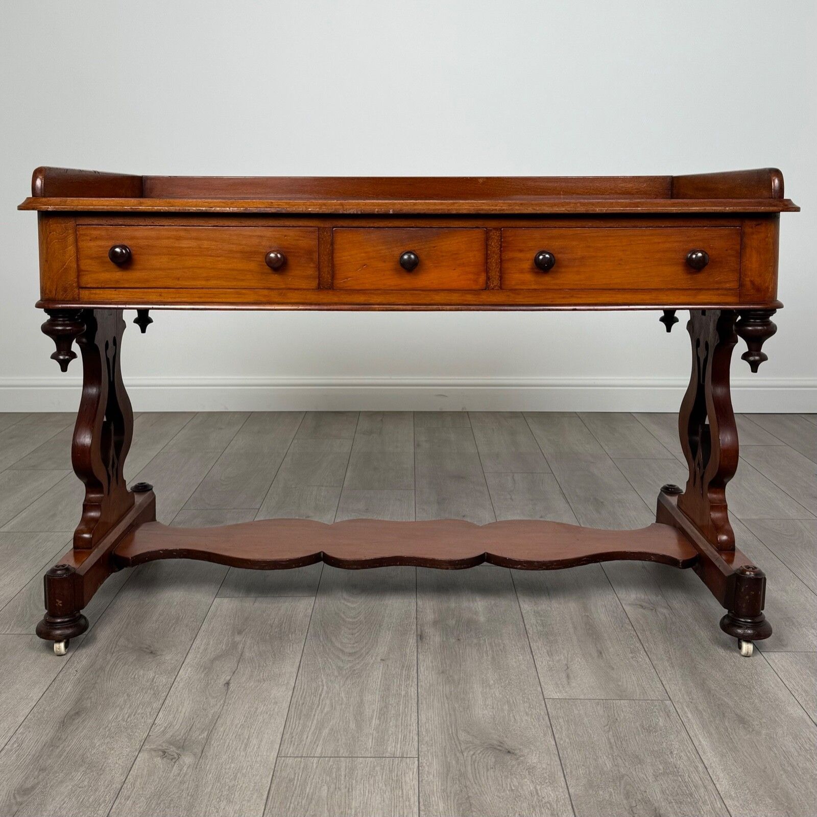 Antique 19th Century Mahogany Side Table Of Good Quality