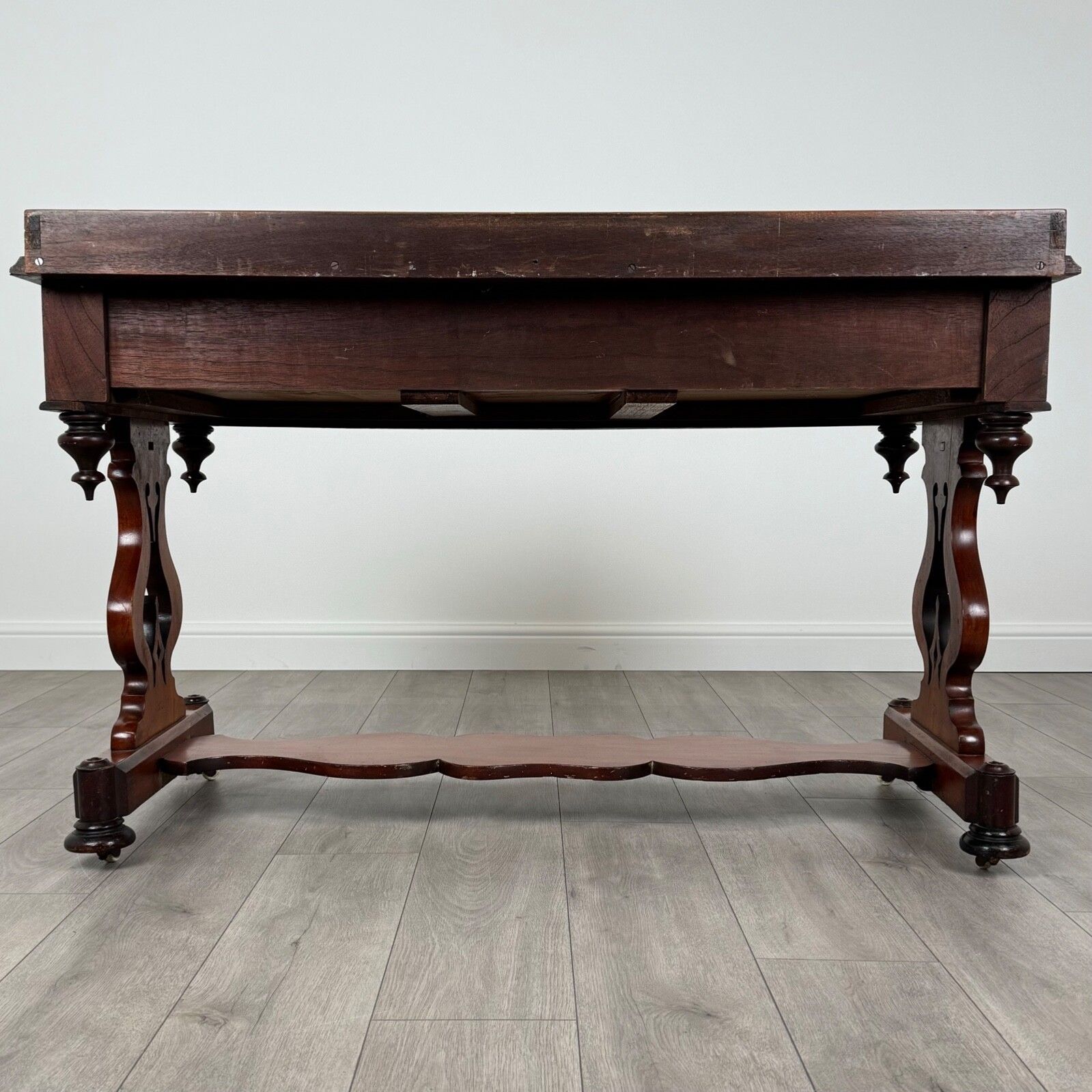 Antique 19th Century Mahogany Side Table Of Good Quality photo 495.0