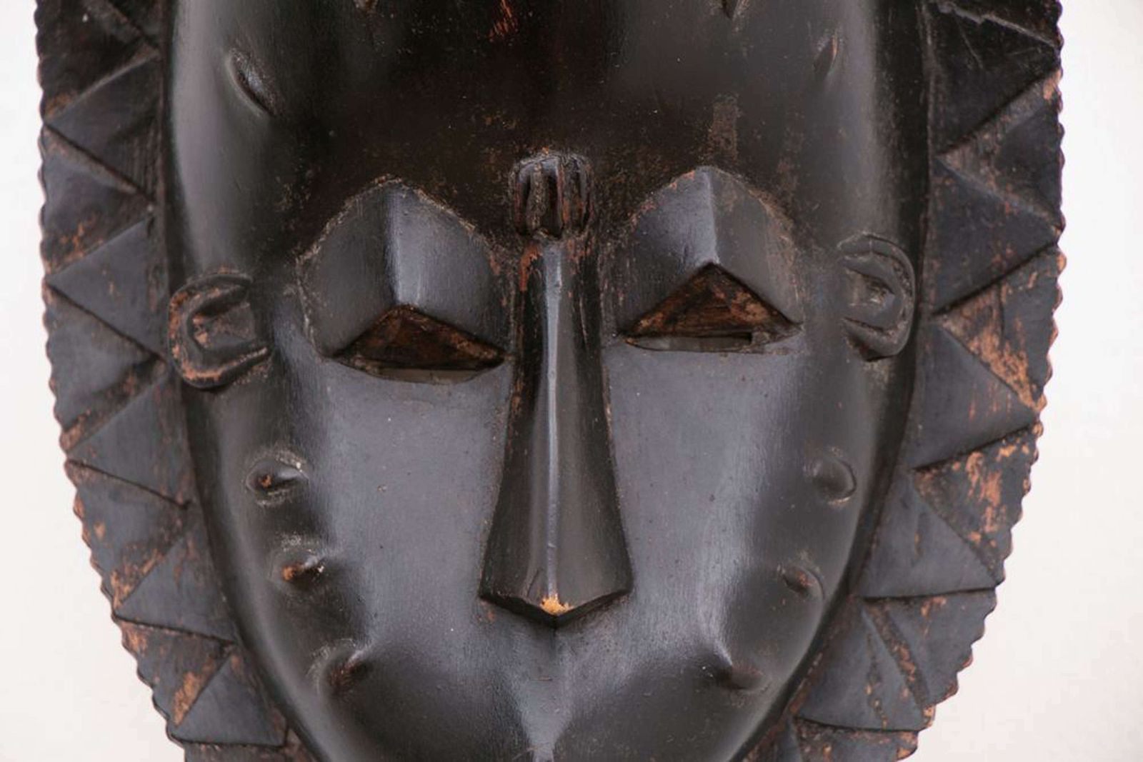 Late 19th Century Antique Tribal Mask From Ivory Coast C.1890 photo for sale