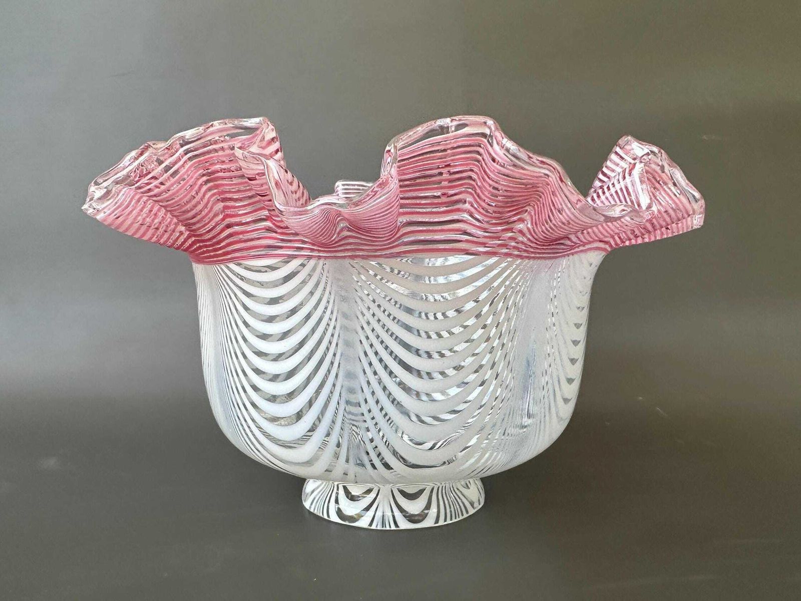 Antique French Tulip Red And White Glass Lamp Shade Xxe Gift For Her photo furniture