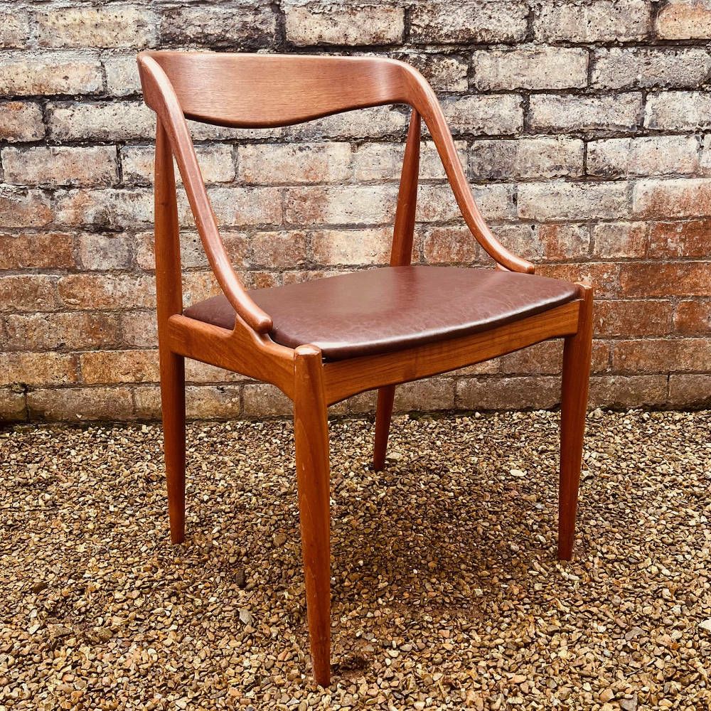 Set Of 6 Model '16' Chairs By Johannes Andersen For Uldum Mobelfabrik photo Furniture