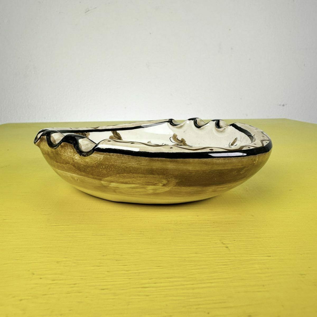 Faience Ceramic Ashtray photo furniture