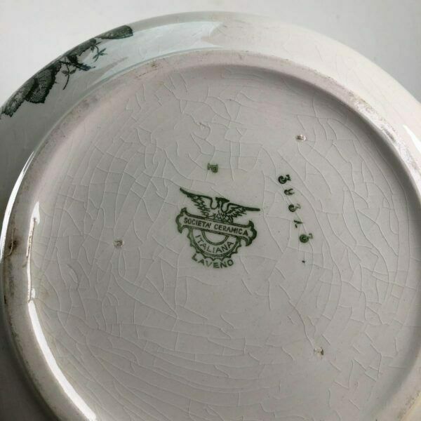 Centerpiece Biscuit Jar Italian Ceramics Company Laveno photo buy