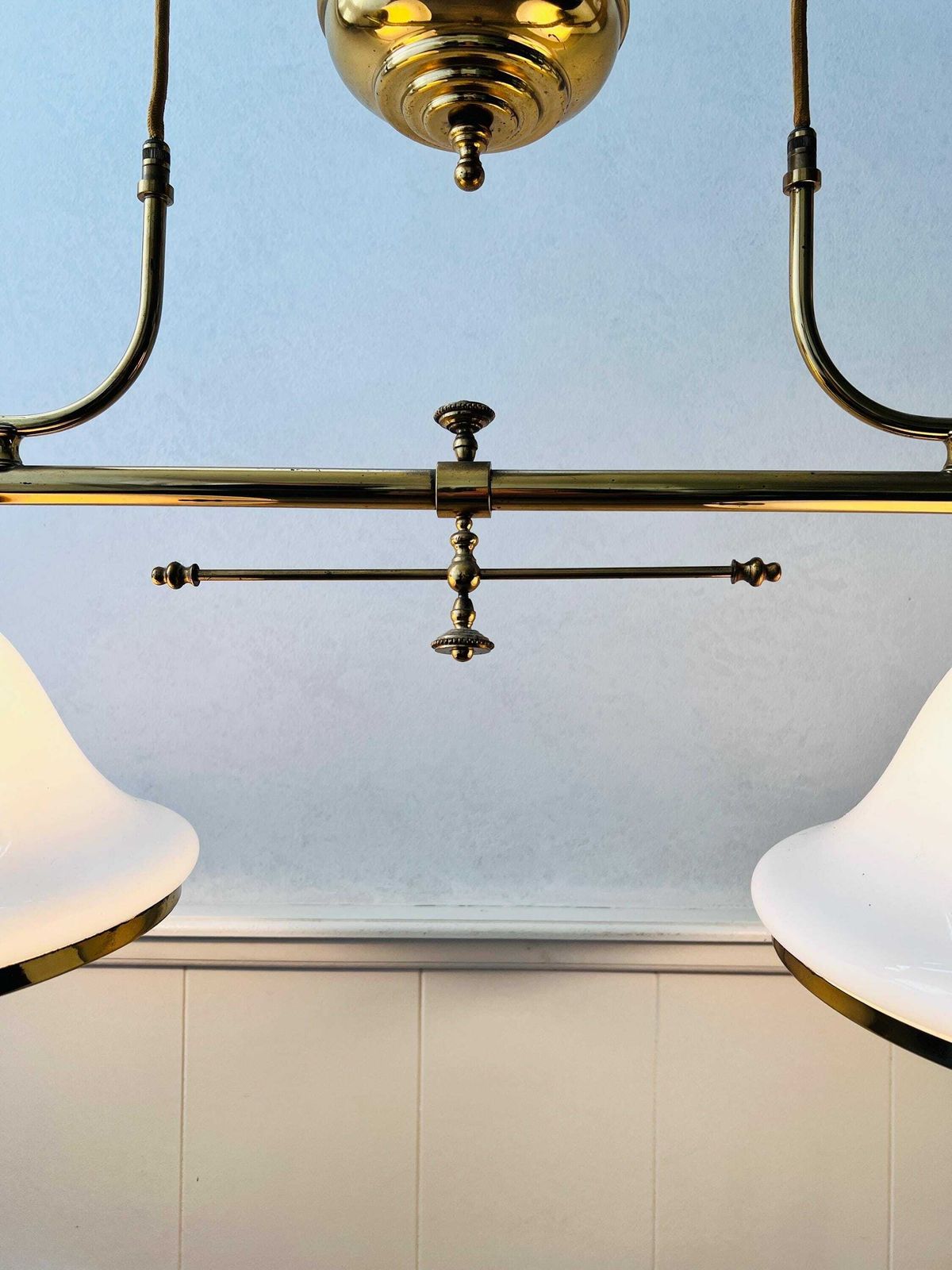 Vintage Pendant Pull Down Lamp Home Lighting   Play The Video! photo Lighting