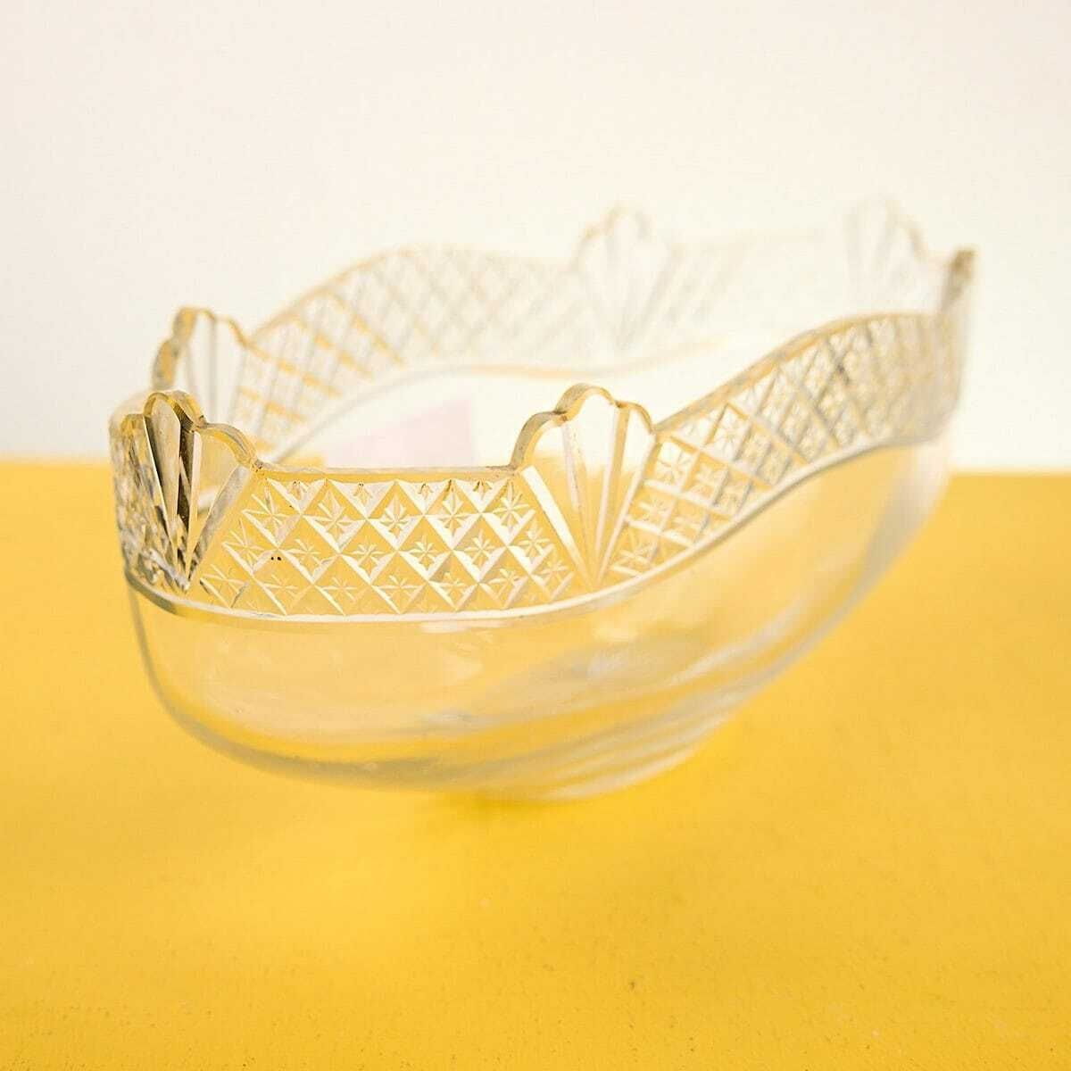 Vintage Centerpiece Container In Molatro Glas