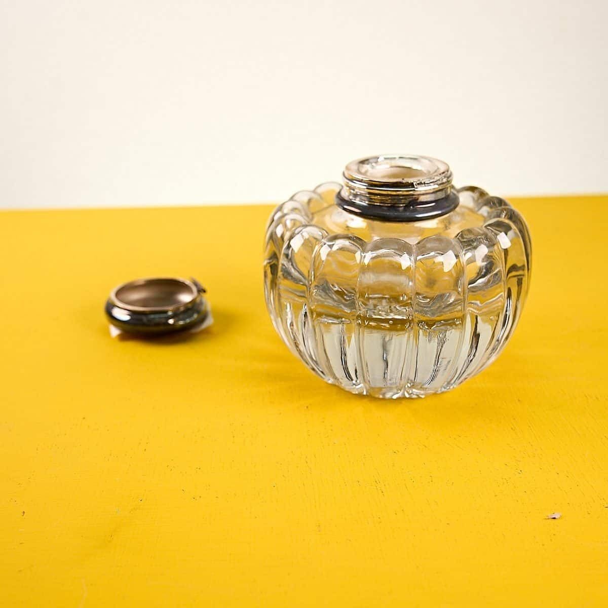 Glass Inkwell Early 1900s, Antique