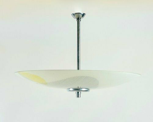 Mid Century Modern Umbrella Pendant Lamp From Napako, 1960s