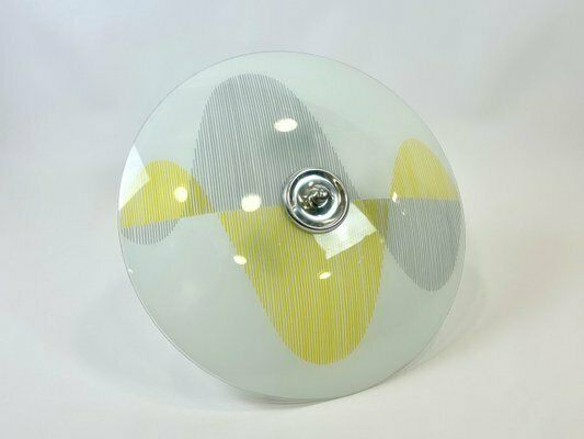 Mid Century Modern Umbrella Pendant Lamp From Napako, 1960s photo furniture