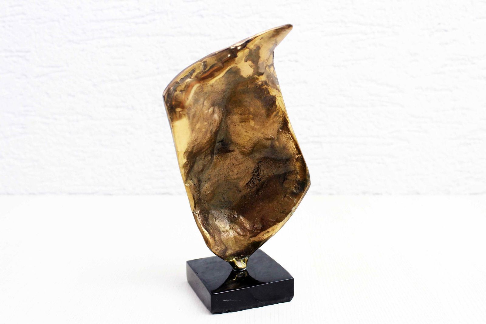 Bronze Sculpture By Yves Lohé 1970 photo Art