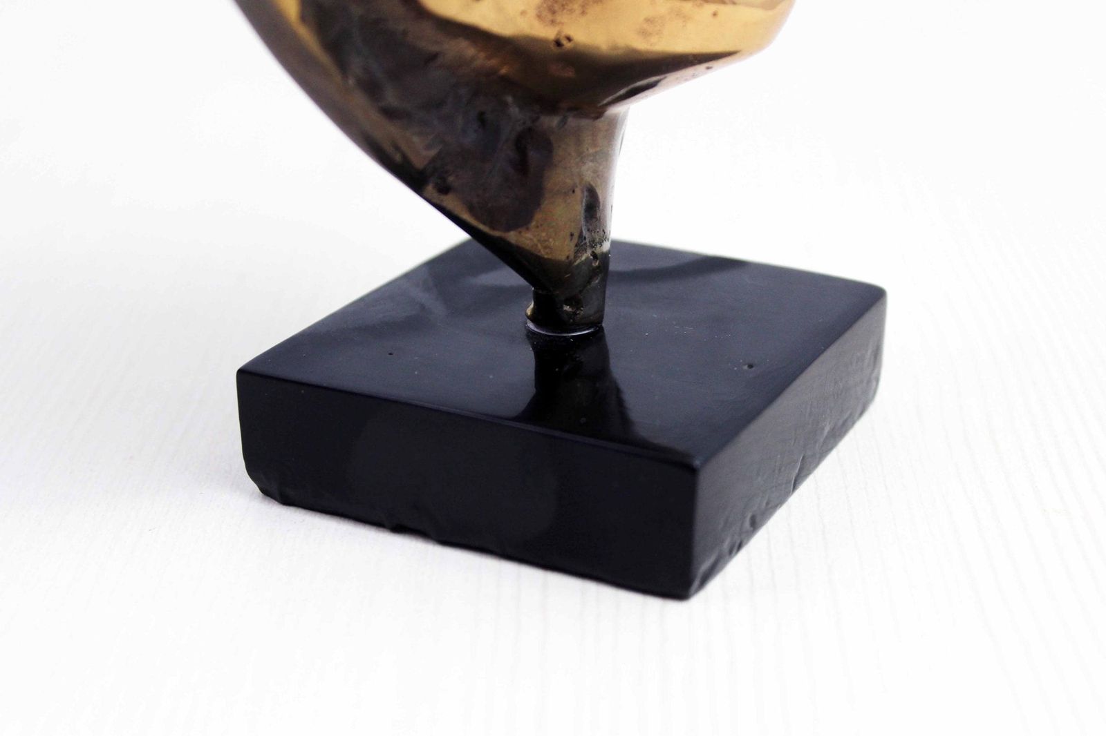 Bronze Sculpture By Yves Lohé 1970 photo vinterior