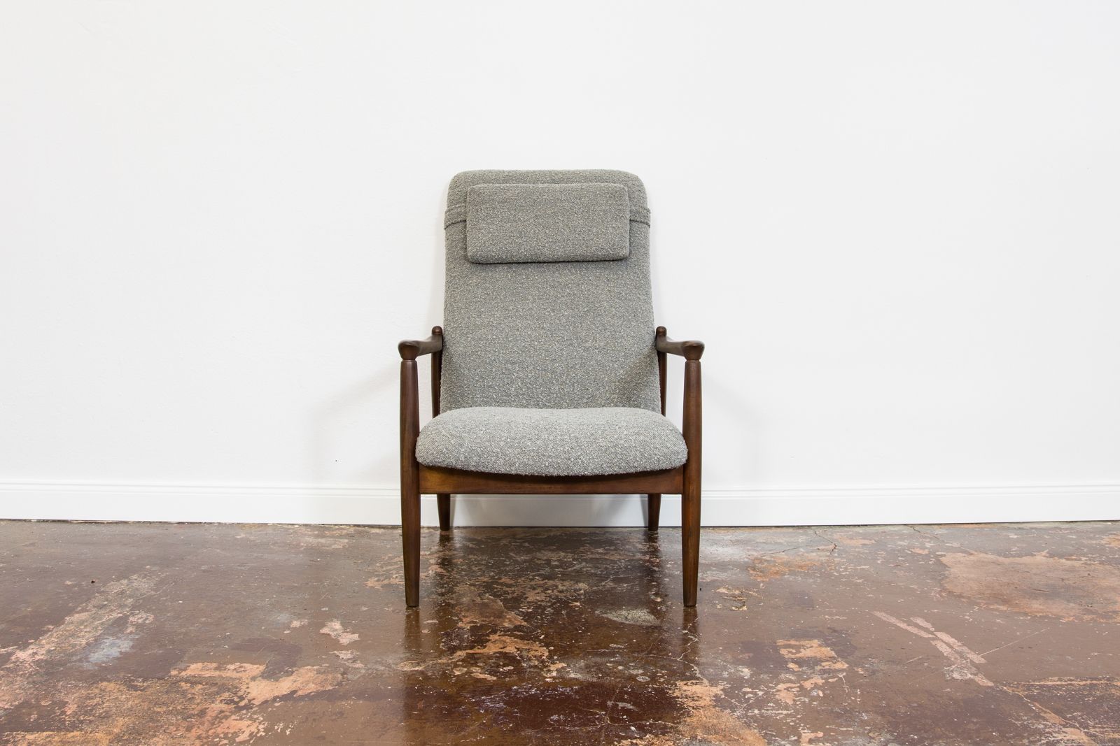 photo for sale Pair Of Mid Century Restored Armchairs Gfm 64 By Edmun Homa, 1960s