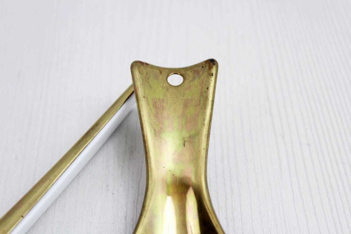 Sigg Brass Table Dustpan And Brush 1960 photo 83.0