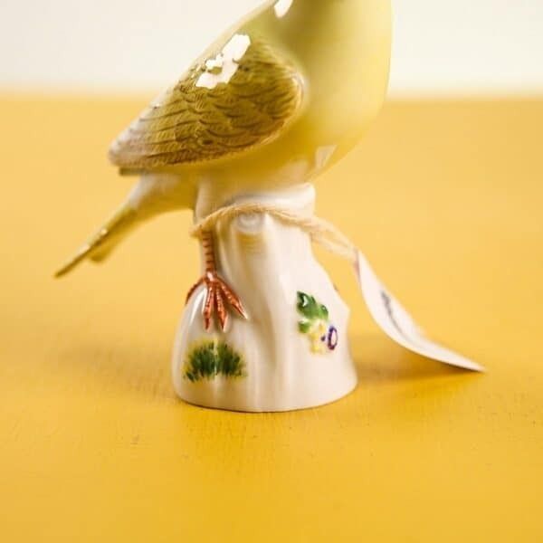 Porcelain Bird German Meissen Manufacture photo for sale