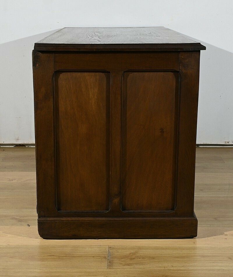 1300.0 Oak Pedestal Desk, Art Deco – 1940 photo