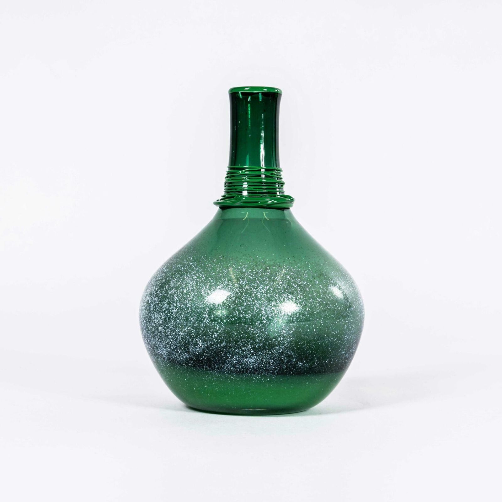 Contemporary Mouthblown Vessel Low Water   Jahday Ford