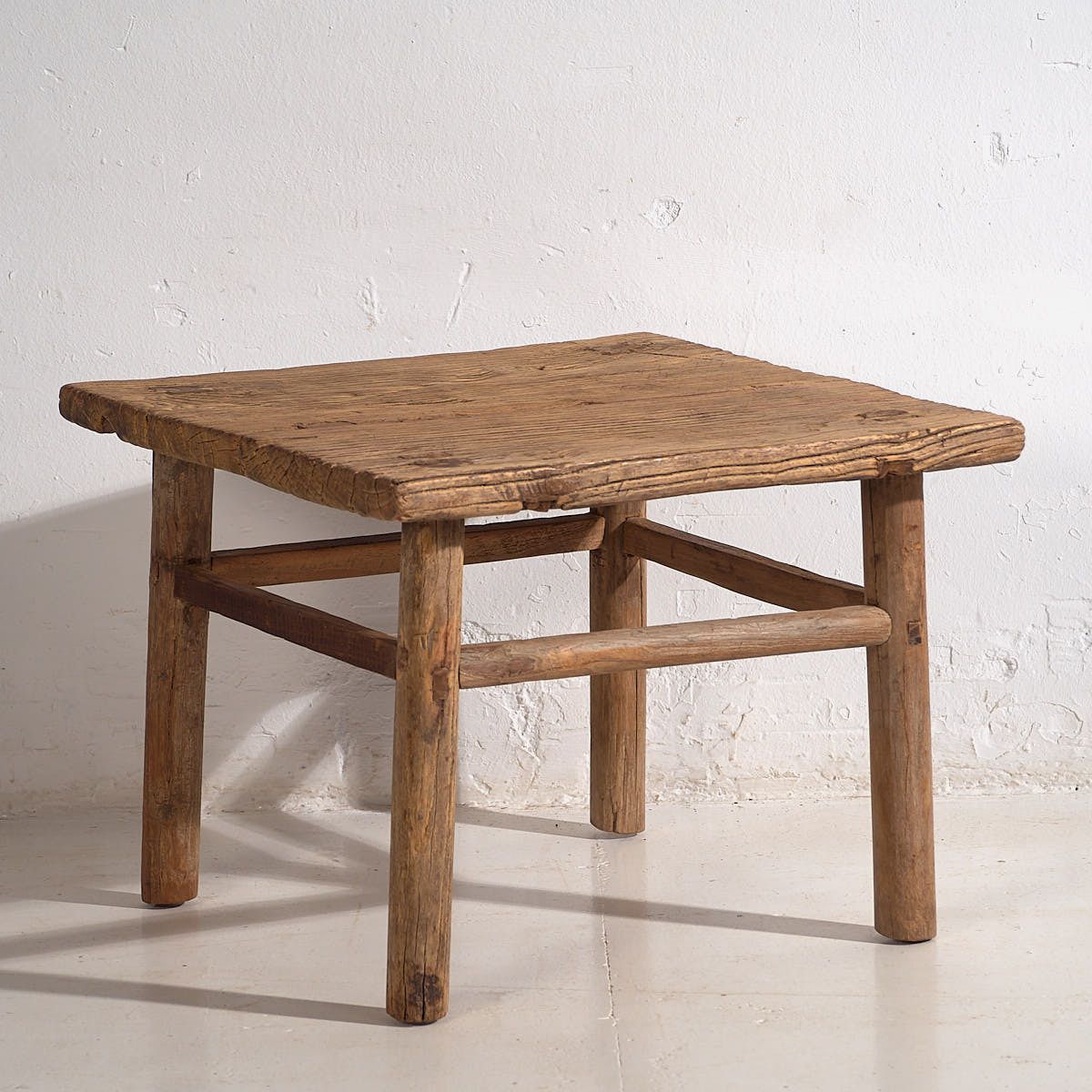 Antique Square Side Table (C.1850) #2