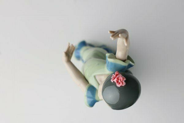 photo furniture Porcelain Dancing Lolita Figurine From Lladro, Spain, 1950s