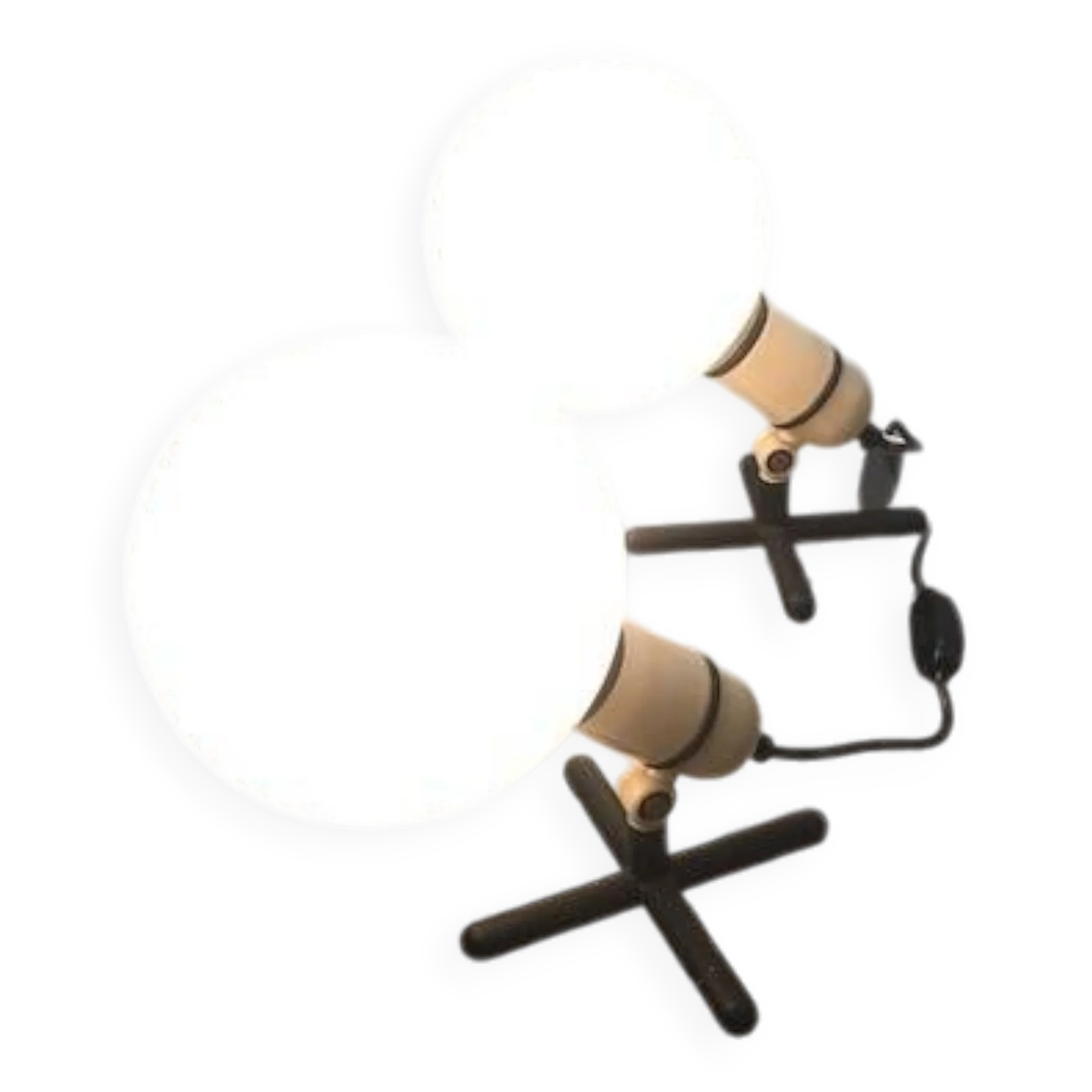 Pair Of 70's Design Table Lamps, Lita Edition photo for sale