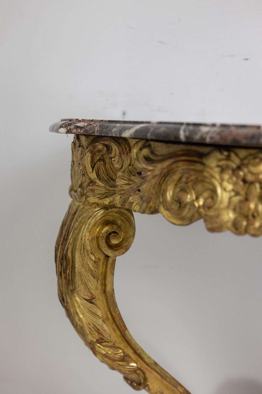 Console In Gilded And Carved Wood From The Louis XV Period. Circa 1880. photo buy