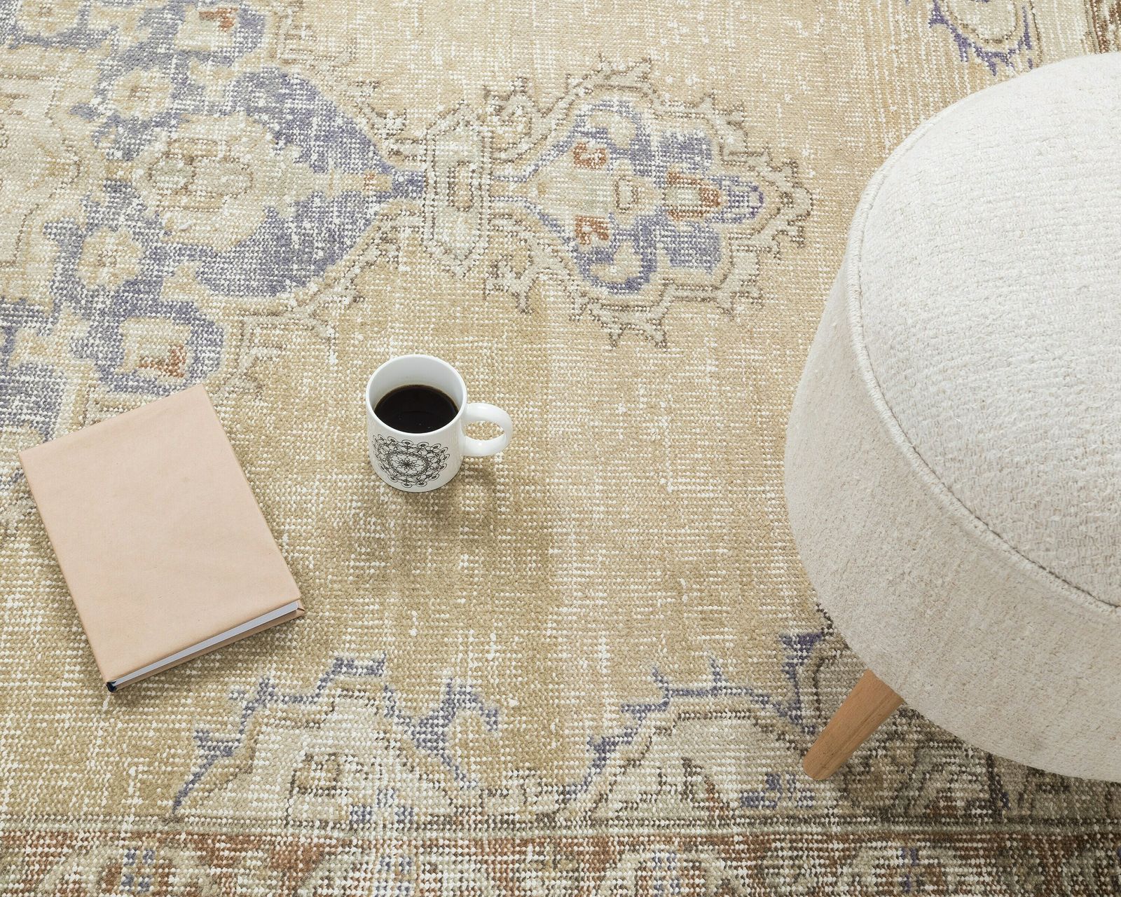 Turkish Rug, Unique Vintage Rug, Antique Handmade Rug, Oushak Rug, Anatolian Rug, Low Pile Rug, Living Room Rug,Old Rug, Area Rug, A4109