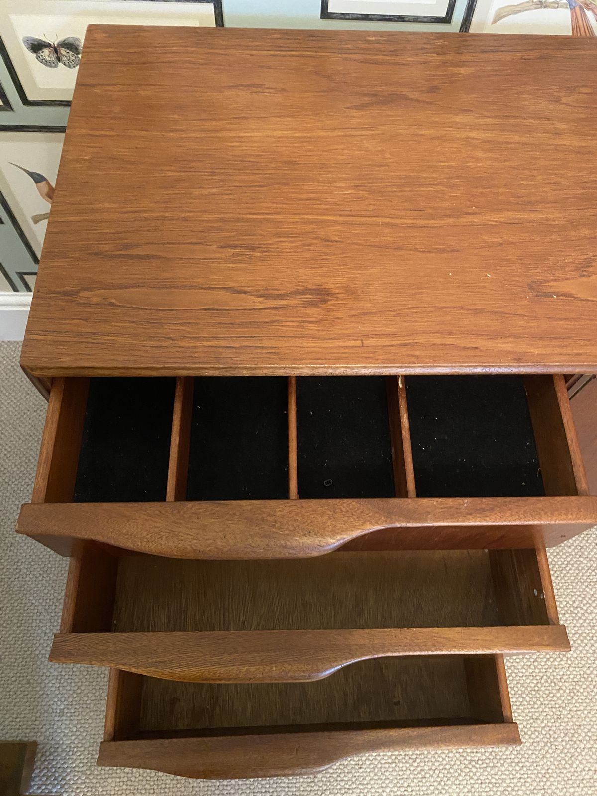 A H McIntosh Mid Century Teak Sideboard   Early Thistle Logo   Vintage 60s photo Furniture