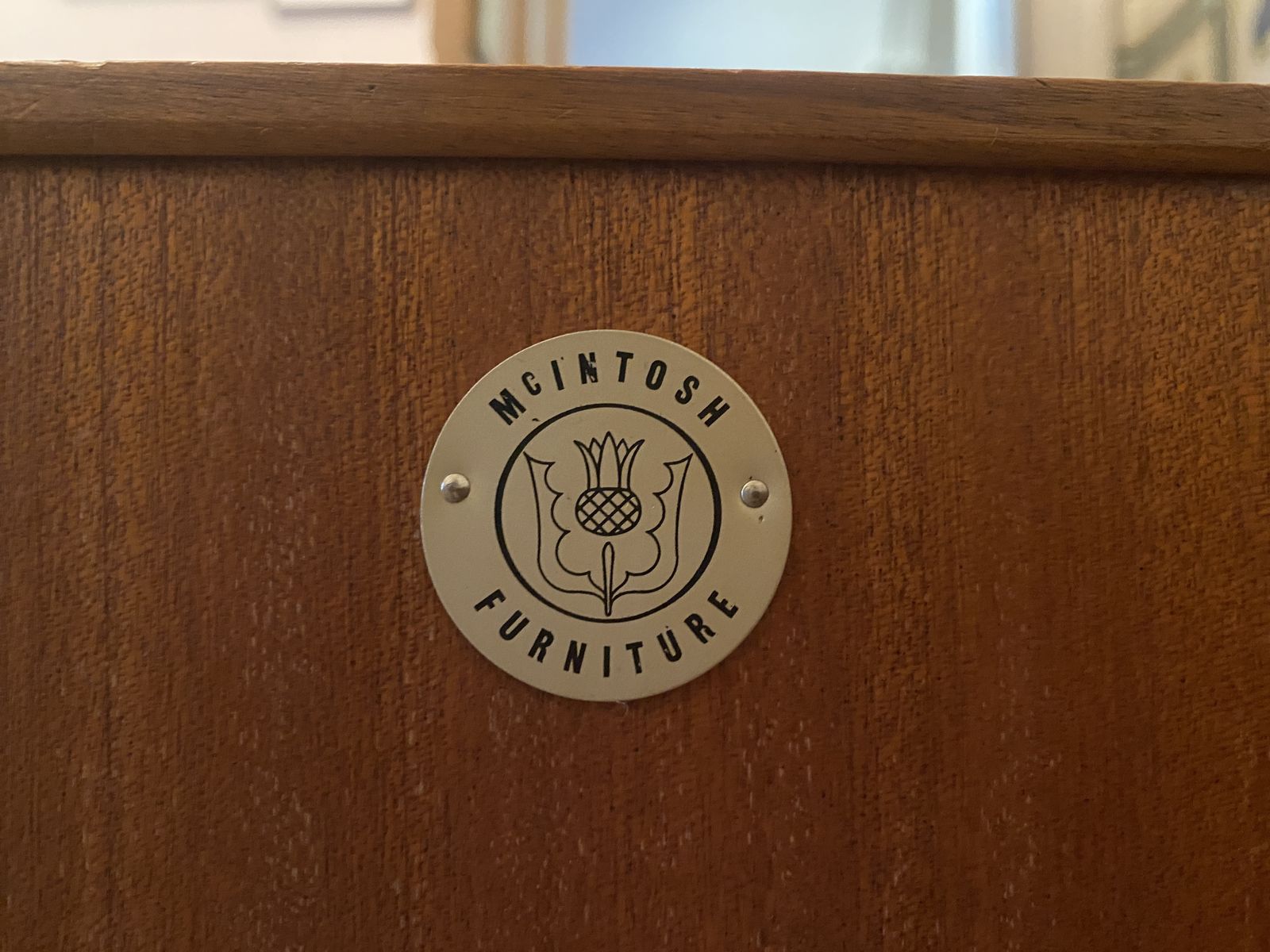A H McIntosh Mid Century Teak Sideboard   Early Thistle Logo   Vintage 60s photo buy