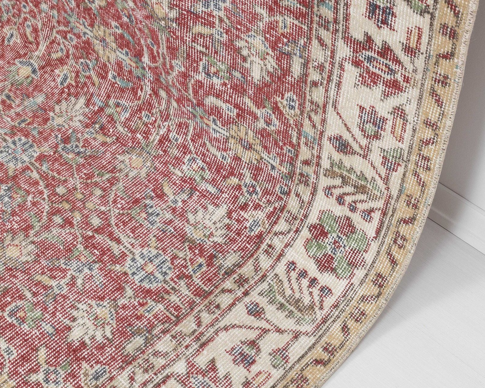 5.4x9.4 Feet Vintage Rug, Turkish Rug, Antique Rug, Low Pile Rug,Oushak Rug, Anatolian Rug, Handmade Rug,Naturel Rug,Living Room Rug photo buy