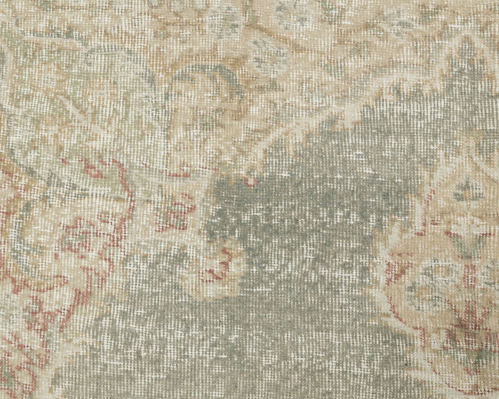 6.3 X 9.7 Feet Turkish Rug, Neutral Vintage Rug, Antique Handmade Rug, Oushak Rug, Anatolian Rug, Low Pile Rug, Living Room Rug, Area Rug photo Textiles