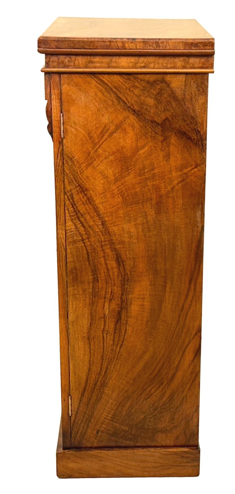 Walnut 19th Century Wellington Chest Of Drawers (England, Circa 1870) photo vintage