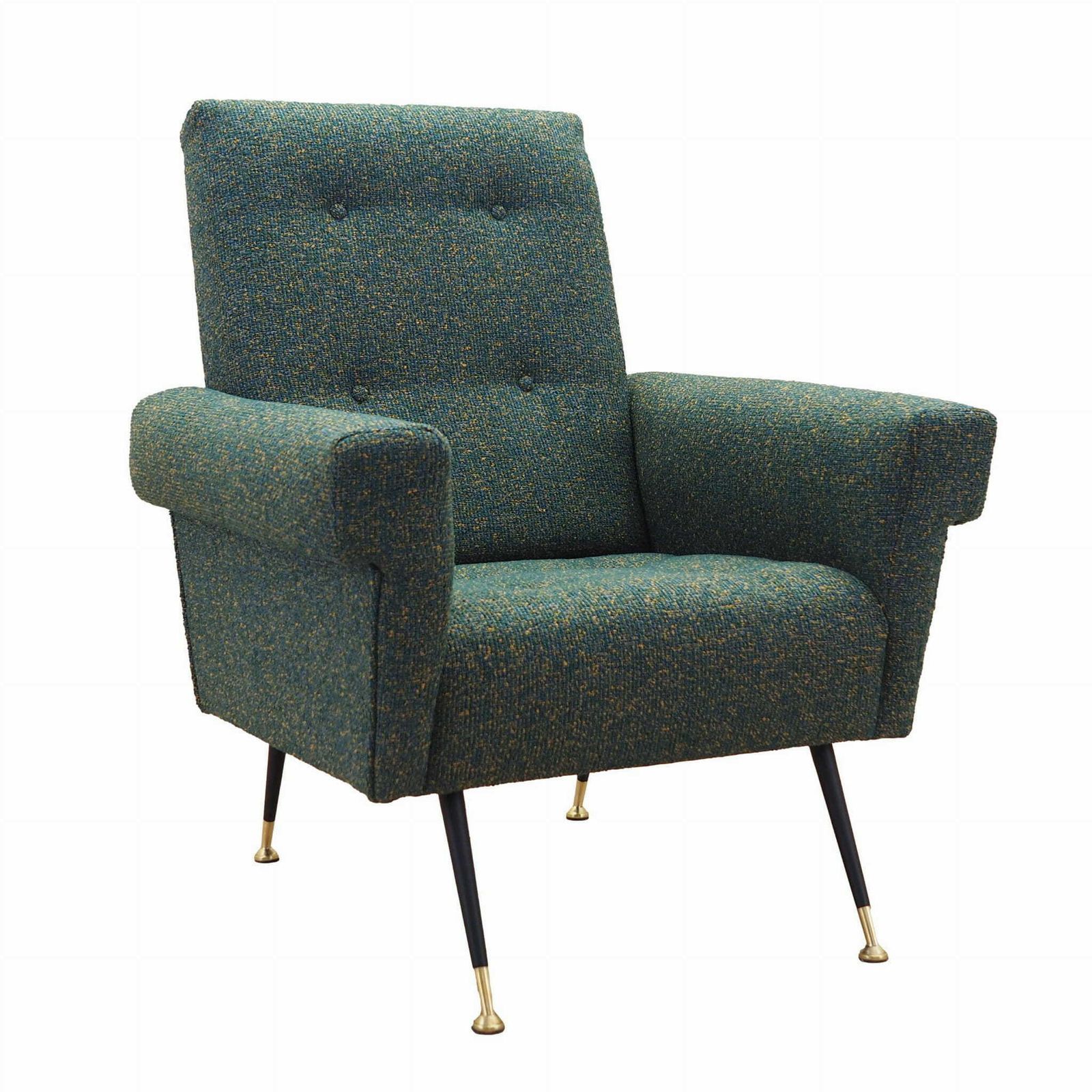 Lounge Fauteuil, Italiaans Design, Jaren 1970, Productie: Italië