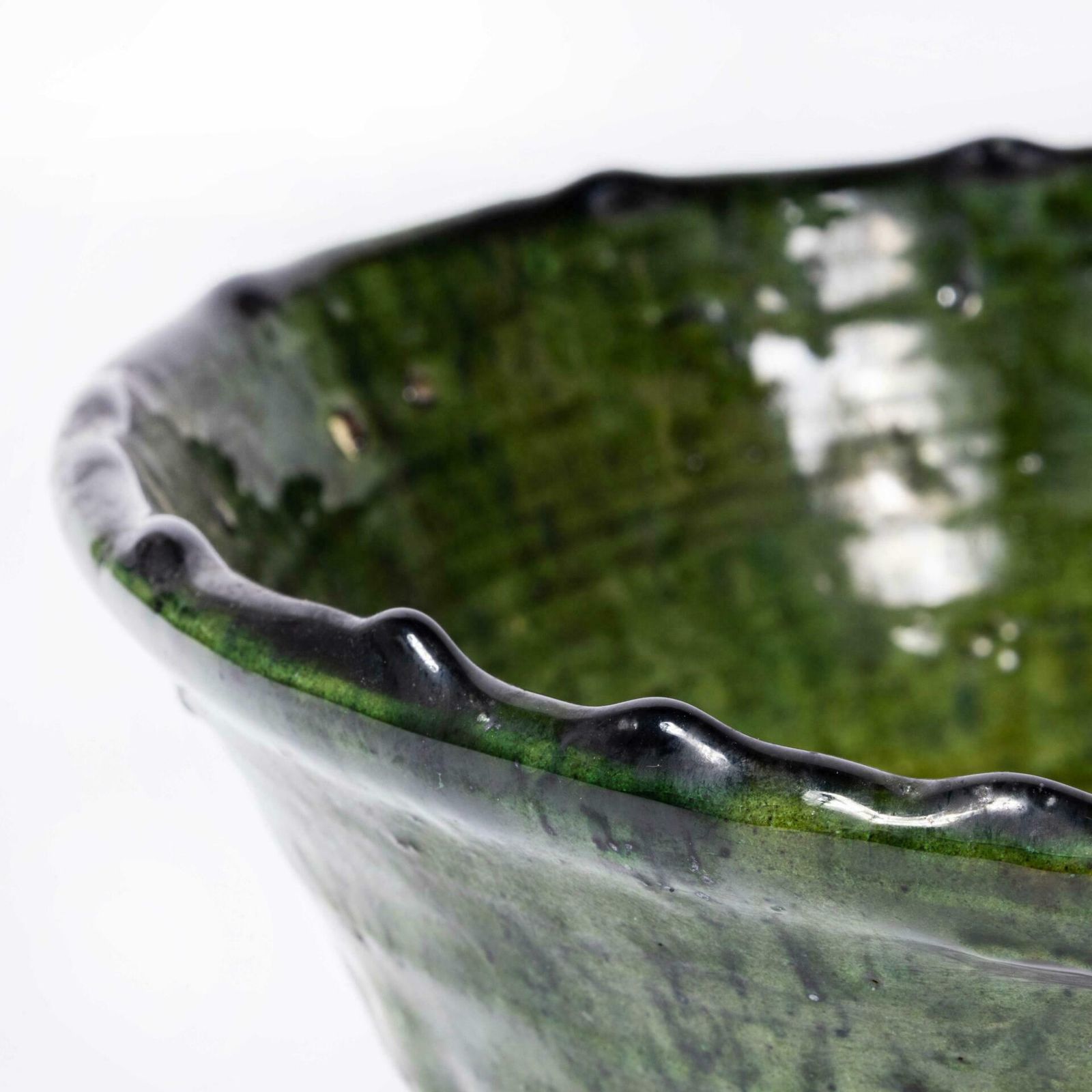 Contemporary Tamagroute Green Set Of Bowls   Four Large Bowls photo Home Decor